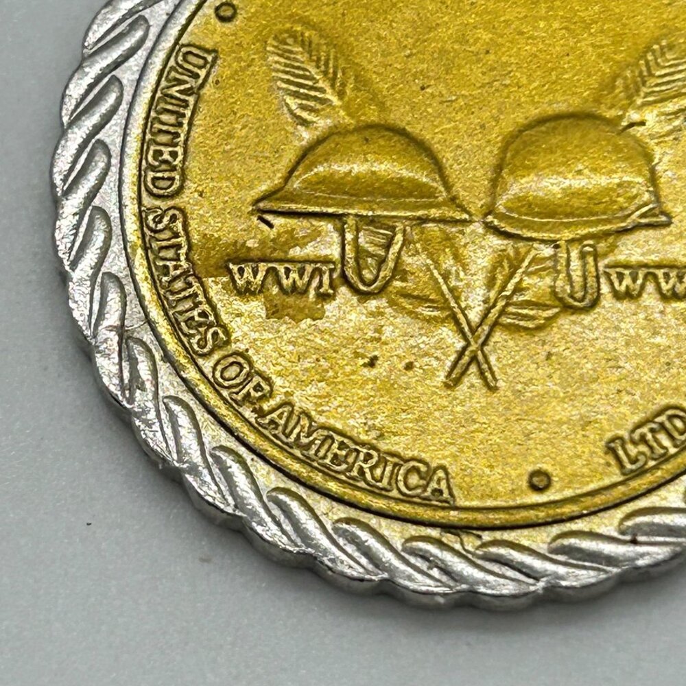 2016 Remember Native Americans Sacagawea Code Talkers Coin Pendant Necklace Gold - Picture 11 of 15